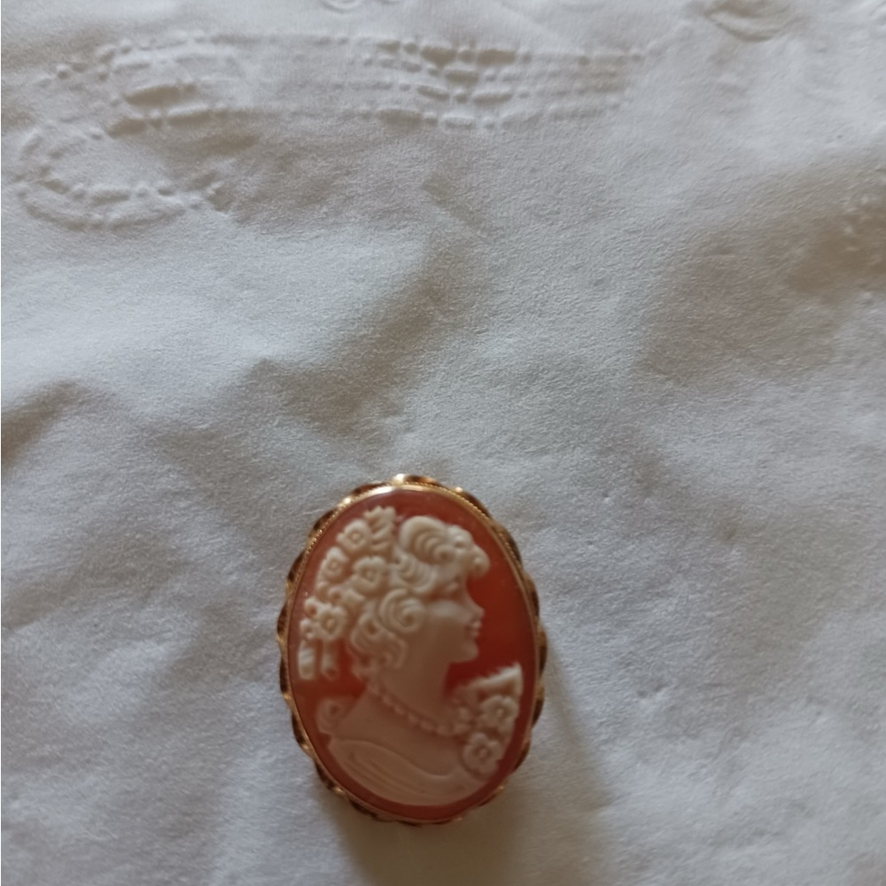 Vintage Cameo Brooch